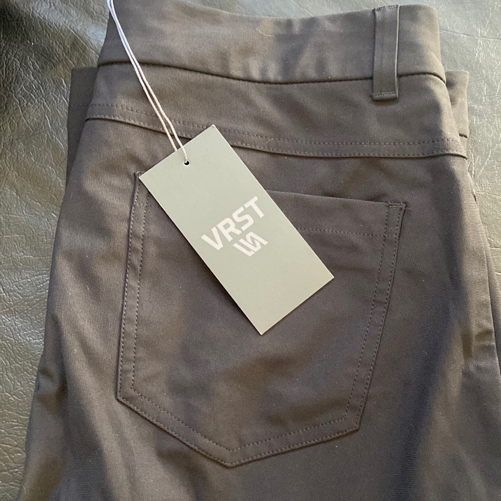 VRST mens 5 pocket athletic fit pants.